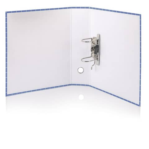 Registratore protocollo BREFIOCART New Color Mignon 35x28,5 cm dorso 5 cm con custodia blu - 0201183.BL